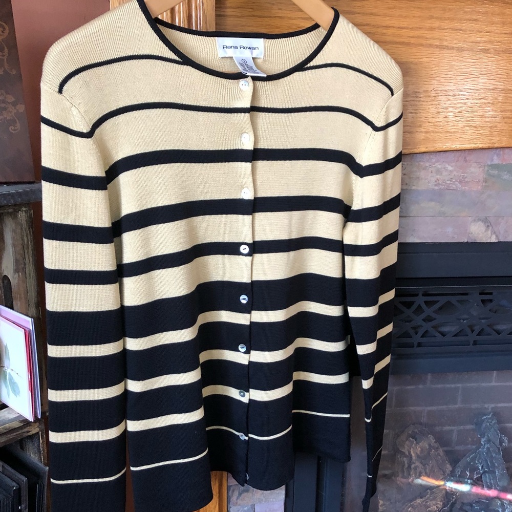 Rena Rowan silk blend cardigan